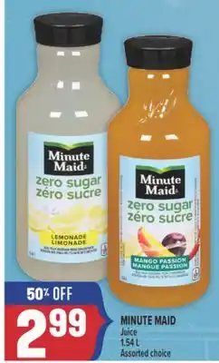 Marché Adonis MINUTE MAID Juice offer