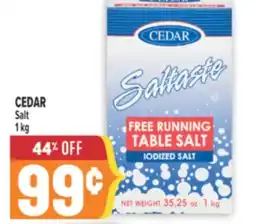 Marché Adonis CEDAR Salt offer
