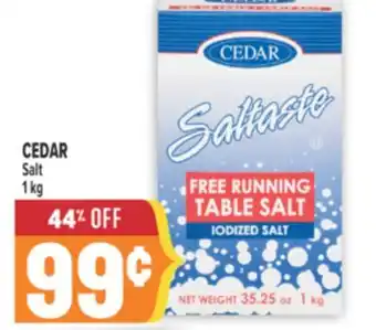 Marché Adonis CEDAR Salt offer