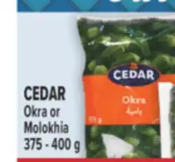 Marché Adonis CEDAR Okra or Molokhia offer