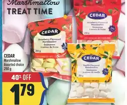 Marché Adonis CEDAR Marshmallow offer