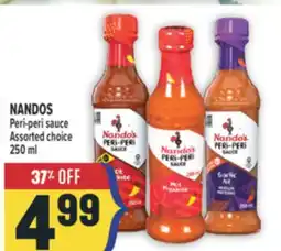 Marché Adonis NANDOS Peri-peri sauce offer