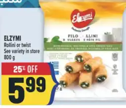 Marché Adonis ELZYMI Rollini or twist offer