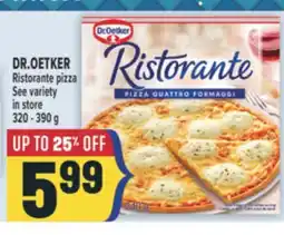 Marché Adonis DR.OETKER Ristorante pizza offer