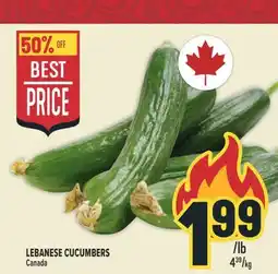 Marché Adonis LEBANESE CUCUMBERS offer