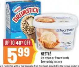 Marché Adonis NESTLÉ Ice cream or frozen treats offer
