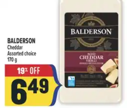 Marché Adonis BALDERSON Cheddar offer