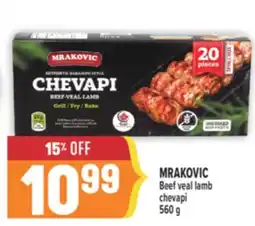 Marché Adonis MRAKOVIC Beef veal lamb chevapi offer