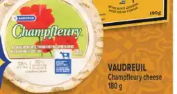 Marché Adonis VAUDREUIL Champfleury cheese offer