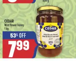Marché Adonis CEDAR Wild flower honey offer