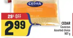 Marché Adonis CEDAR Couscous offer