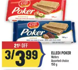 Marché Adonis ELLEDI POKER Wafers offer