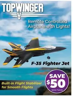 Showcase TOP WINGER - F-35 Fighter Jet offer