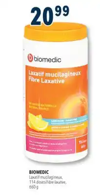 Familiprix BIOMEDIC 114 doses/Fibre laxative, 660 g offer