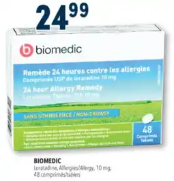 Familiprix BIOMEDIC, Loratadine, 10 mg, 48 tablets offer