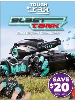 Showcase TOUGH TRAX BLAST TANK offer