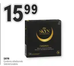 Familiprix SKYN Selected condoms offer
