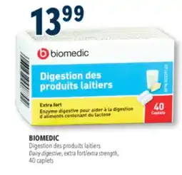 Familiprix BIOMEDIC Dairy digestive, extra strength, 40 caplets offer