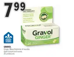 Familiprix GRAVOL Upset stomach and nausea 20 units offer