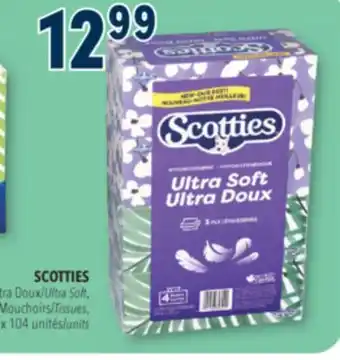 Familiprix SCOTTIES, Ultra Soft, Tissues, 4 x 104 units offer