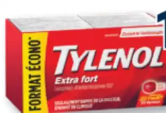 Familiprix TYLENOL Acetaminophen, 500 mg, 200 caplets or tablets or Action Rapid Release, 120 gelcaps offer