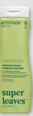 Familiprix Attitude Super Leaves nourishing shampoo grape seed oil & olive leaves 473ml offer