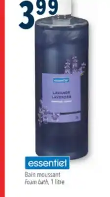 Familiprix ESSENTIEL, Foam bath, 1 litre offer