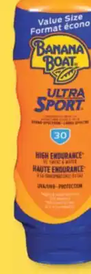 Familiprix BANANA BOAT, Selected suncare products offer