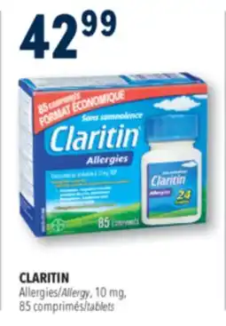 Familiprix CLARITIN, Allergy, 10 mg, 85 tablets offer