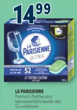 Familiprix LA PARISIENNE Dishwasher tabs, 52 units offer