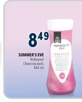 Familiprix SUMMER'S EVE Cleansing wash, 444 ml offer