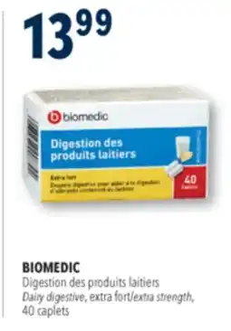 Familiprix BIOMEDIC Dairy digestive, extra strength offer