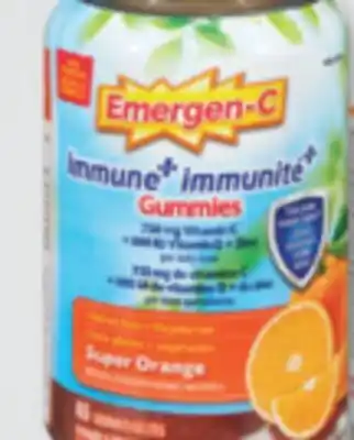 Familiprix EMERGEN-C Selected vitamin and mineral supplements offer