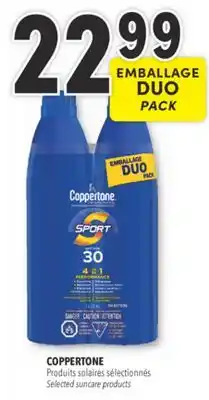 Familiprix COPPERTONE, Selected suncare products offer