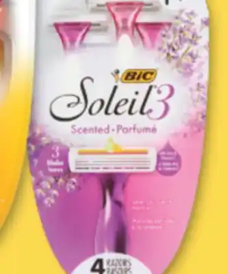 Familiprix BIC, Selected disposable razors offer