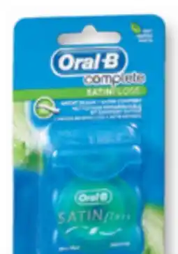Familiprix Oral-B Complete mint satin floss 50m offer