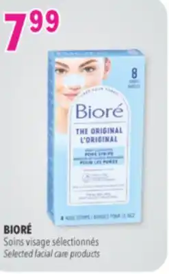 Familiprix BIORÉ Selected facial care products offer