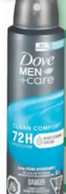 Familiprix DOVE MEN CARE Selected anti-perspirants offer