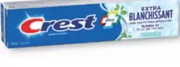 Familiprix Crest Complete Plus Extra Whitening clean mint toothpaste 120ml offer