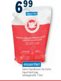 Familiprix essentiel Liquid hand soap refill offer