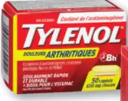 Familiprix TYLENOL Arthritis pain, 650 mg, 50 caplets offer