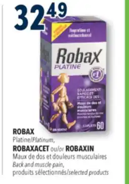 Familiprix ROBAX, Back and muscle pain, selected products offer