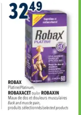 Familiprix ROBAX, Back and muscle pain, selected products offer
