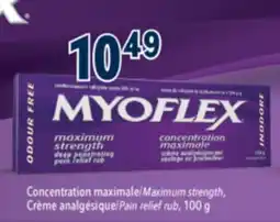 Familiprix MYOFLEX Maximum strength, Pain relief rub, 100 g offer