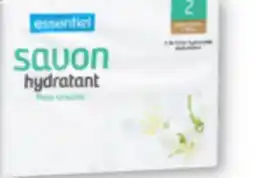 Familiprix ESSENTIEL, Hydrating soap, 2 x 100 g offer