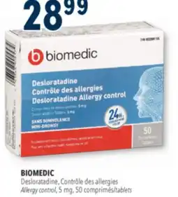 Familiprix BIOMEDIC, Allergy control, 5 mg, 50 tablets offer