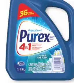 Familiprix PUREX, Laundry detergent, 1,47 litre Selected cleaning products offer
