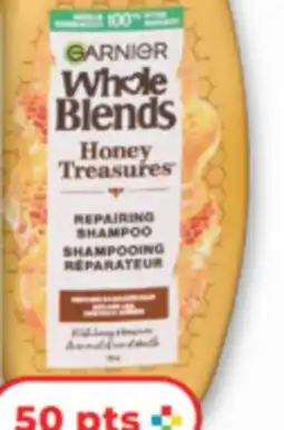 Familiprix Garnier Whole Blends repairing shampoo blended with honey & beeswax 370ml offer
