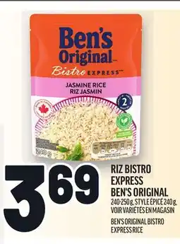 Metro RIZ BISTRO EXPRESS BEN'S ORIGINAL | BEN'S ORIGINAL BISTRO EXPRESS RICE offer