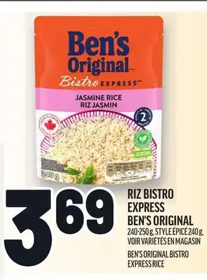 Metro RIZ BISTRO EXPRESS BEN'S ORIGINAL | BEN'S ORIGINAL BISTRO EXPRESS RICE offer